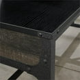 thumbnail image 5 of Pemberly Row Engineered Wood/Metal 36" Desk Return in Carbon Oak, 5 of 9