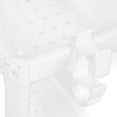 thumbnail image 3 of NFTIGB 2-Tier Mobile Bathroom Storage Cart with Wheels, Plastic Freestanding Narrow Organizer Shelf for Kitchen Laundry, White (14.96 inches / 38 cm), 3 of 9