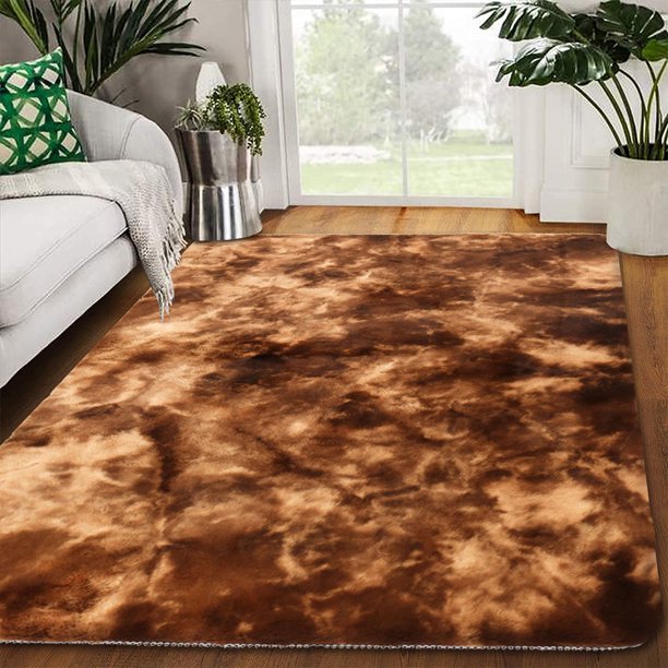 Bestgoods Area Rugs, 2 x 4, 4 x 6, 5 x 8 ft, Soft Fluffy Carpet Rug for
