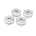 thumbnail image 2 of 1/16 RC Hex Coupler, Zinc Alloy RC Hex Coupler Flexibly Silver  For RC Car Upgrade, 2 of 8