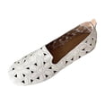 thumbnail image 3 of YHAJDS Closed Toe Flats for Women Solid Color Square Slip On Soft Loafers Casual Daily Work Shoes, 3 of 7
