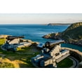 thumbnail image 2 of DeFreitas, Michael 24x17 Black Ornate Wood Framed with Double Matting Museum Art Print Titled - Queens Battery-Cabot Tower-Signal Hill National Historic Site-St Johns-Newfoundland-Canada, 2 of 4