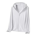 thumbnail image 1 of SHIXIAOO Veste à Capuche Légère pour Hommes UPF 50+ Soleil Extérieur Fermeture Éclair Complète Manches Longues Pêche Randonnée Performance Chemise en Velours Côtelé Hommes Chemise Décontractée Affaires Hommes Combinaison Décontractée Boutonnée, 1 of 4