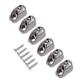 thumbnail image 1 of 6 tuercas de bloqueo para guitarra sin cabeza con tornillos de montaje, accesorios resistentes Plata, 1 of 9