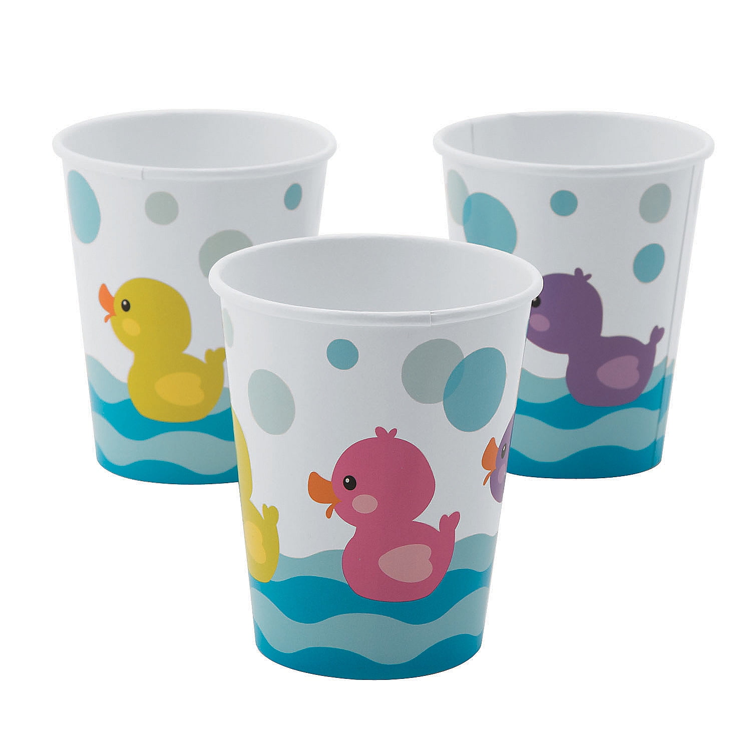 Rubber Ducky 9Oz Cups Party Supplies 8 Pieces