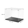 thumbnail image 2 of Uxcell Acrylic Display Case, 10"x10"x6" Clear Assemble Display Box Storage Organizer for Collectibles Action Figures, 2 of 7