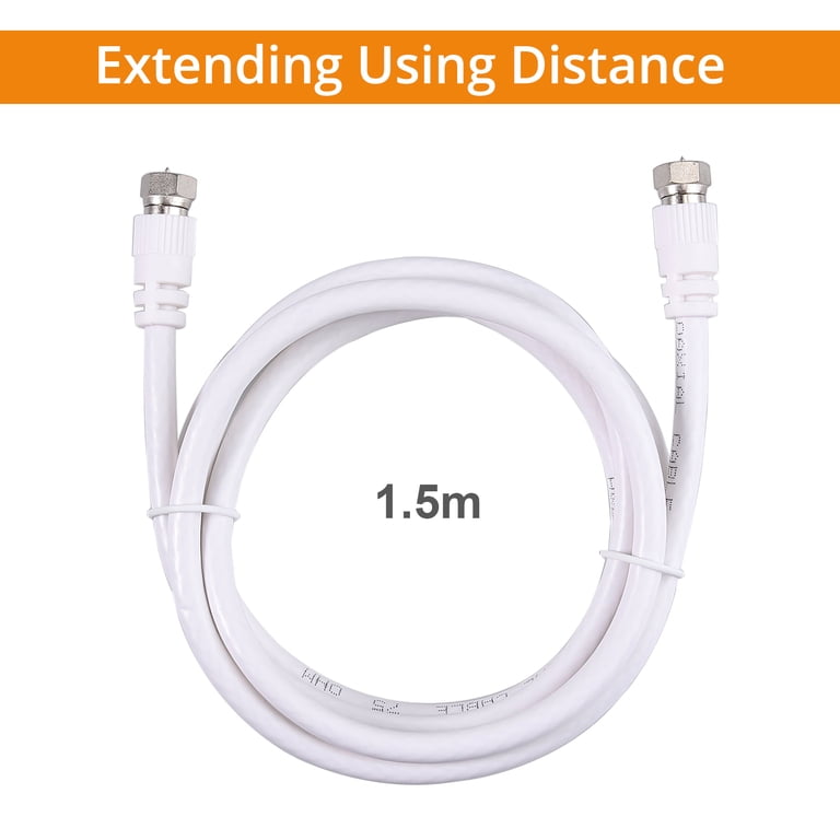 Sdoppiatore per antenna coassiale 9.5 mm TV 1 Maschio/ 2 Femmina