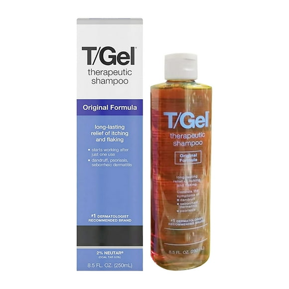DGTVVR T/Gel Therapeutic Shampoo for Scalp Care Dandruff Itchy Flaky Scalp Hair Cleansing formula with Scalp 250ml