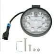 thumbnail image 2 of Lámpara de trabajo redonda del coche 9LED de 27W para las luces universales impermeables de la iluminación IP67, 2 of 5