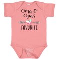 thumbnail image 3 of Inktastic Oma and Opa's Favorite Heart Grandchild Boys or Girls Baby Bodysuit, 3 of 5