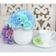 thumbnail image 3 of 6 Cabezas Flores Artificiales Claveles Ramo Boda Decoración para hogar, 3 of 8