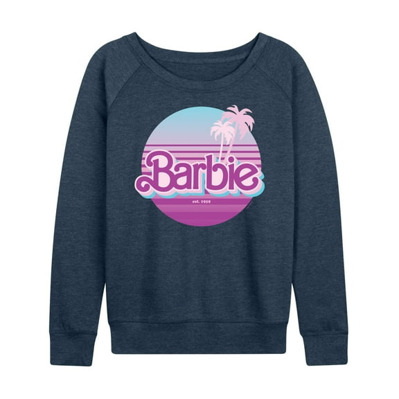 Barbie - Retro - Dream Summer - Women's Lightweight French Terry Long Sleeve Shirt