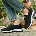 thumbnail image 3 of CANEMON Men's Slip-on Mesh Walking Shoes, Breathable Comfortable Casual Outdoor Hiking Sneakers, 3 of 6