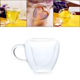 thumbnail image 3 of 2x Tazas de té o café de térmico aislado Tazas de té de doble pared transparentes Tazas para beber Soledad Taza de café de doble pared, 3 of 10