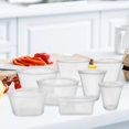 thumbnail image 2 of Contenedores de almacenamiento de alimentos de cocina de 8 piezas, congelador seguro hermético a prueba de para carnes, pescado y verduras y 3 , Blanco Baoblaze Estuche de almacenamiento, 2 of 8