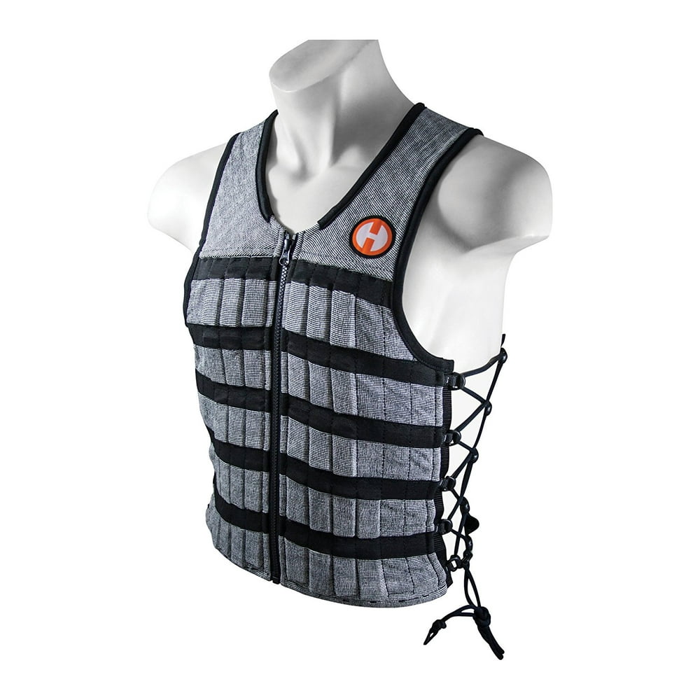 Hyperwear Hyper Vest PRO Unisex 10Pound Adjustable Weighted Vest for