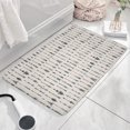 thumbnail image 3 of Black Arrow Pattern Flannel Non Slip Door Rugs,Washable Door Mats Indoor,Decorative Door Mats,Dirt-Resistant and Absorbent Doormat for Entrance,Bedroom,Kitchen,Bathroom,23.5x16in(60x40cm), 3 of 5