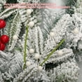 thumbnail image 4 of Injueey Bayas de Navidad Espuma decorativa Festival de vacaciones artificiales Recogida de ambientes de Navidad Decoración al aire libre Cono Type1 NO1, 4 of 6