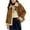 Yellow, variant on BFHHYA Boys Girls Shearling Sherpa Jacket Kids Fall Winter Warm Faux Suede Jacket Biker Parka Coat with Zip Pockets, for School Commutes & Errands