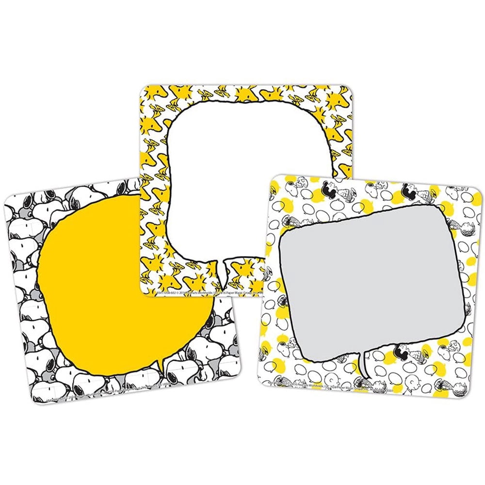 JAM Paper Bulletin Board Cut-Outs, Charlie Brown Peanuts Thought Bubble,  5.5 x 5.5, 36/Pack - Walmart.com