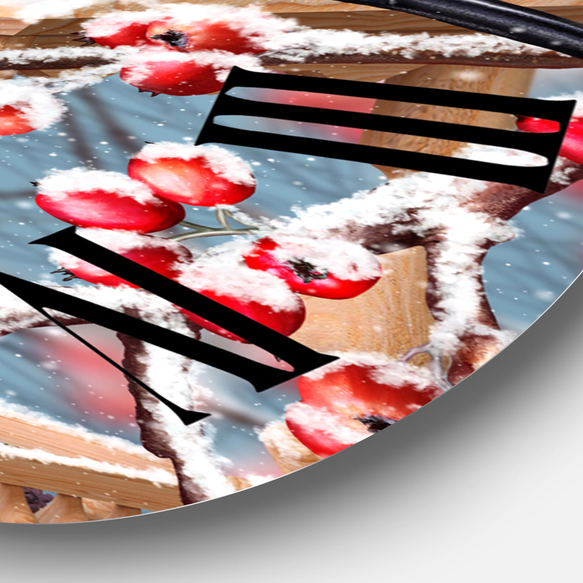 Designart 1 in Quartz Traditional Wall Clock