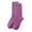 Purple, variant on Hauaitttt Women Casual Home Socks Warm Wool Socks Solid Color Mid Calf Socks Ladies Tights and Stockings Thermal Hose Dolls Christmas Stocking Pack Stockings with Garter Belt Attached Spanks Hosiery