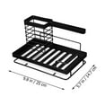 thumbnail image 2 of CRAFTHROU Organizador Negro Para Fregadero De Cocina Con Soporte Para Esponja Y Almacenamiento Fácil, 2 of 8