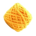 thumbnail image 3 of Billuyoard Hilo de tejer de poliéster de mezcla de algodón de alta calidad, 1 unidad, tejido de hilo de ganchillo, bufanda, suéter, accesorios Tela de costura y artesanía amarillo dorado, 3 of 6