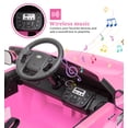 thumbnail image 5 of Telyswee Kids 12V Ride on Car 4.5 MPH Ride on Toys for Toddlers 3-8, Electric Car with Parent Remote Control, Music Player, MP3, LED Lights, for Boys Girls, 5 of 7