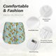 thumbnail image 4 of Balery Hot Dog Pizza Pantalones cortos deportivos para mujer con forro y dos bolsillos, elásticos, para entrenamiento, gimnasio, yoga-Small, 4 of 7