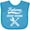 Turquoise, variant on Inktastic Future Aircraft Mechanic Childs Occupation Boys Baby Bib