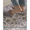 thumbnail image 5 of FRABE Kitchen Rug 24"x86" Non-Slip Mat, Upgraded Anti Fatigue Comfort Cushioned Kitchen Floor Mats, for Standing Desk Office, Sink, Laundry, Grey, 5 of 10