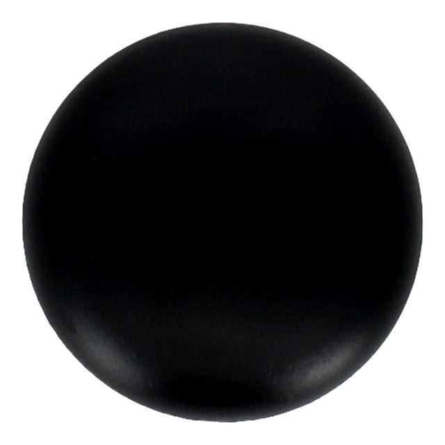 Pack De 2 Jaladera Botón Chapa Industrias Negro 3X2.2 Cm