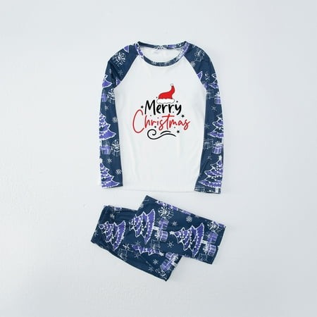 

Cntydi Pajamas for Women Gifts Parent-child Warm Christmas Suit Homewear Pajamas Long-sleeved Trousers Two-piece Set（Mom）