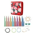 thumbnail image 2 of Tachiuwa Circular Knitting Tool Handicraft Hand Quilting Removable Interchangeable Crochet for Knitter Beginners, 2 of 9