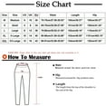 thumbnail image 5 of CAICJ98 Wide Leg Pants for Women Women's Drawstring Waist Cargo Pants Straight Leg Baggy Trousers with Pockets A,M, 5 of 5