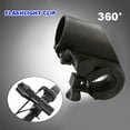 thumbnail image 2 of Cheers.US Bike Lamp Mount Sturdy Wear-resistant Plastic Non-slip Bike Flashlight Holder Universal Bike Bicycle Flashlight Lamp Mount Clamp Stand Holder, 2 of 6
