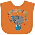 thumbnail image 3 of Inktastic Circus Elephant 1st Birthday Boy Boys Baby Bib, 3 of 4