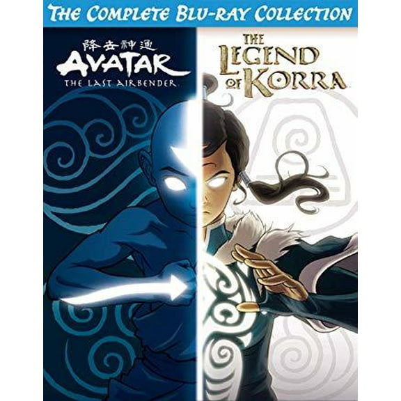 Avatar And Legend of Korra Complete Series Collection (Blu-ray)