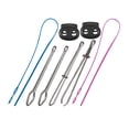 thumbnail image 3 of LEORX 8Pcs Drawstring Threading Tool Metal Cord Threading Tool for Sewing Projects, 3 of 8
