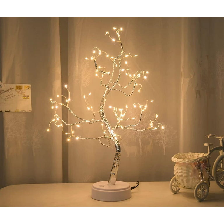 Led Bonsai Tree with 8 Modes 20 Inches Fairy Light Spirit Tree