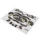 thumbnail image 3 of VR Glasses Stickers Ultrathin Cool Cartoon Pattern Protective VR Stickers for PICO 4 VR Headset Black Skull, 3 of 5