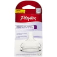 thumbnail image 2 of Playtex Breastlike Silicone Bottle Nipples - 2 Count - Slow Flow, 2 of 2