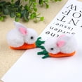 thumbnail image 3 of Easter Hair Clips, White Bunny Hairpins, White Bunny Hair Barrettes, Alligator Clips - Easter Hair Accessories for Women Girls, suitable for Easter Parade Party Decor, 3 of 4