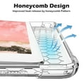 thumbnail image 3 of DuraSafe Cases for iPad Mini 5/4 / 3/2 / 1-7.9" A1599 A1489 A1432 A1538 A2133 A2124 A1550 A1600 A1490 Printed Folio Silicone Smart Cover with Honeycomb Cooling Feature - Bunny Hat, 3 of 9