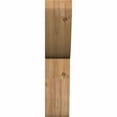 thumbnail image 2 of 3 1/2"W x 8"D x 16"H Crestline Smooth Corbel, Western Red Cedar, 2 of 9