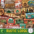 thumbnail image 1 of Ceaco Rustic Lodge - Camp Signs, puzzle 1000 pièces, 1 of 1