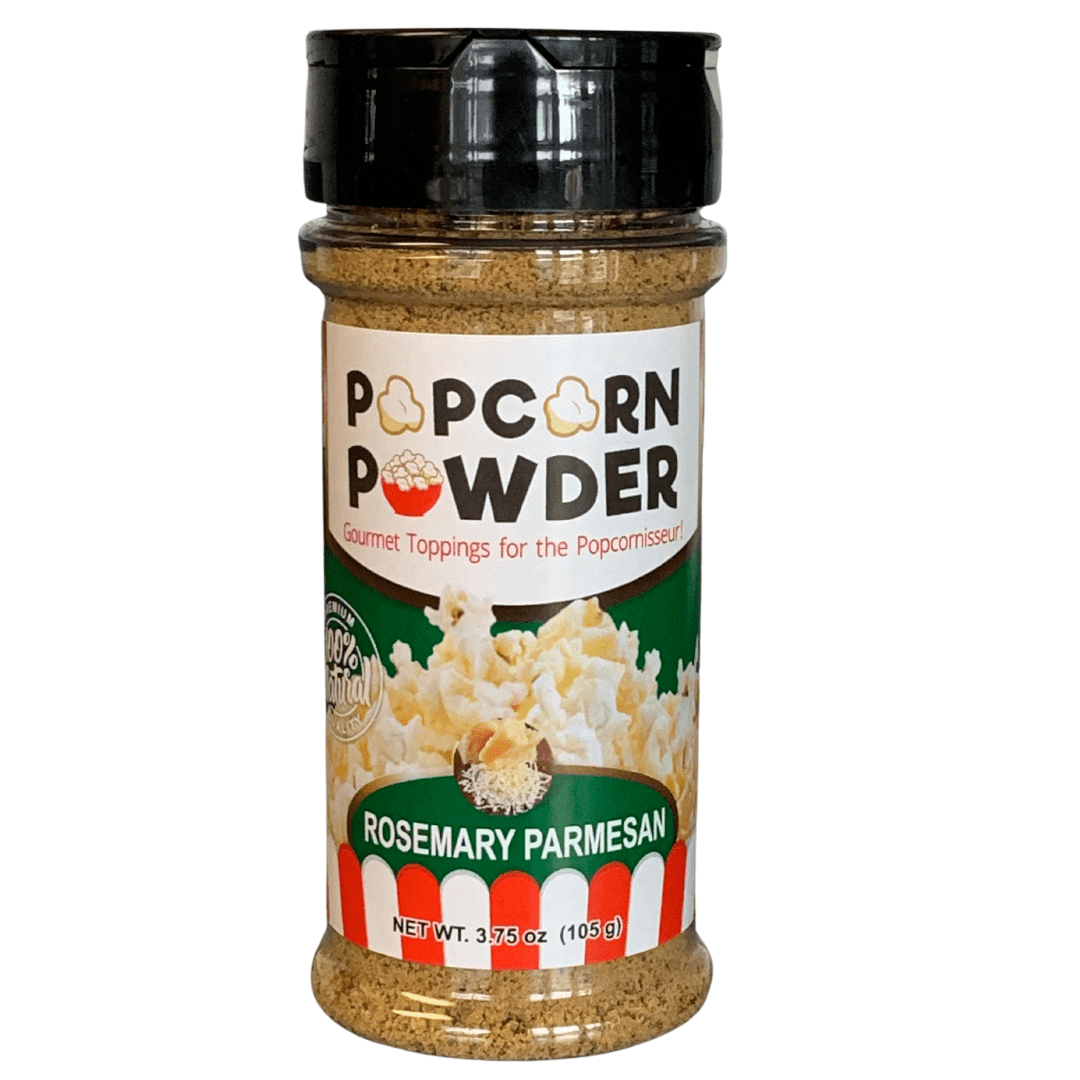Popcorn Topping & Seasoning | Rosemary Parmesan | Gourmet & All Natural | Popcorn Powder