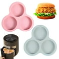 thumbnail image 4 of Bgsha Moule à Œufs en Silicone Réutilisable pour Friteuse à Air Chaud, Moule à Muffins en Silicone pour Cuisson, Moule à Hamburger, Accessoires de Cuisson pour Friteuse à Air, 4 of 9