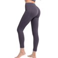 thumbnail image 3 of YUSHOW Women's High Waist Yoga Leggings with Pockets Tummy Control Workout Tights Size L, 3 of 8